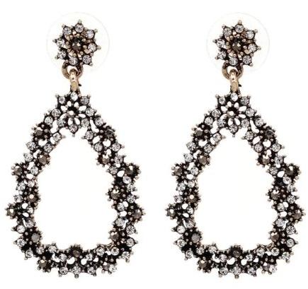 Chic Vintage Party-Wear Hanging Earrings