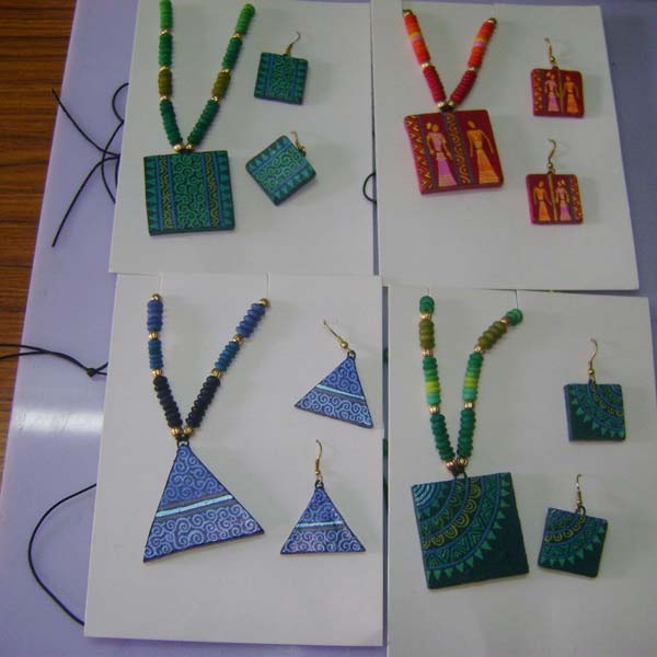 Terracotta Necklace Set