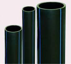 Black Round HDPE Sewage Pipes, for Drainage Use, Certification : ISI Certified