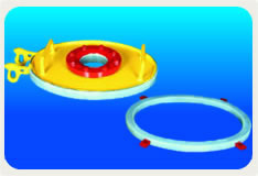 Manhole Teflon Lined Protection Rings, Feature : Eco Friendly, Highly Durable