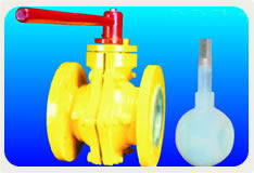 MS Teflon Lined Ball Valve