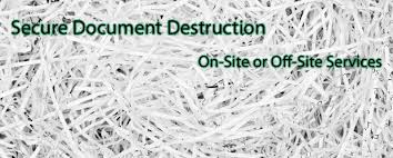 On Site Documents Destruction Service