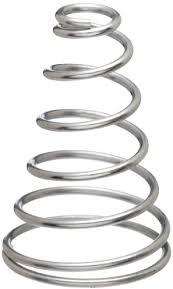 Metal Polished conical compression springs, for Industrial Use, Feature : Corrosion Proof, Durable