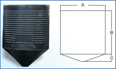 Conical Bottom Cylindrical Storage Tanks