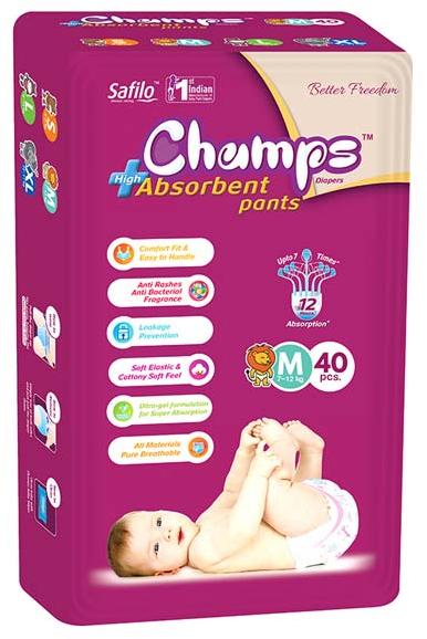 Champs Absorbent Pant Diaper Medium (40 Pcs)