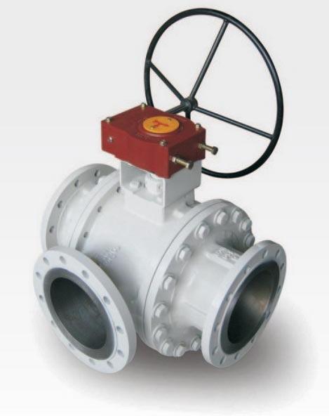 Diverting Type Ball Valve