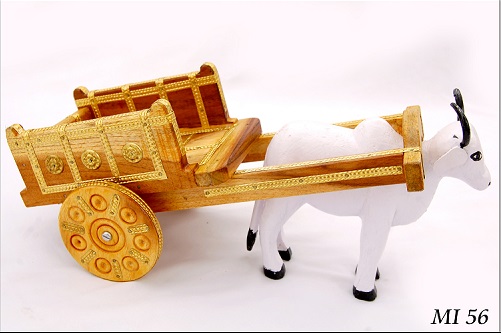 Decorative Wooden Cart