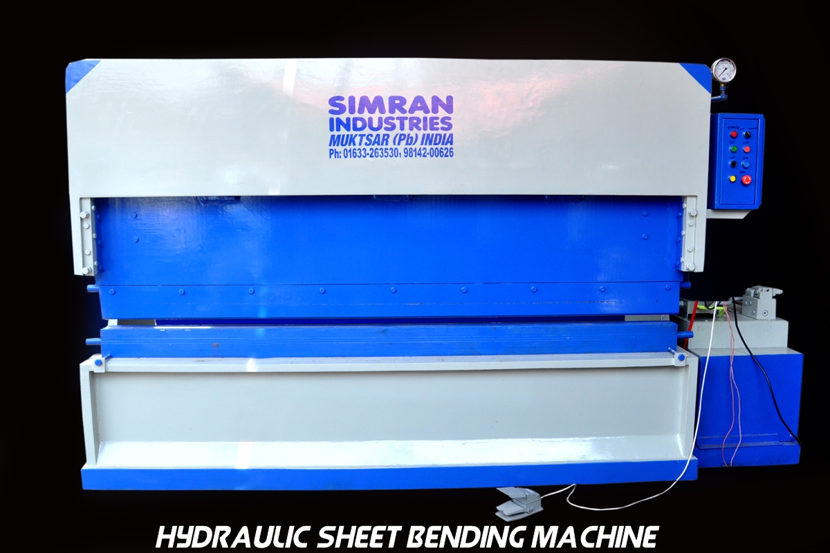 Hydraulic Sheet Bending Machine