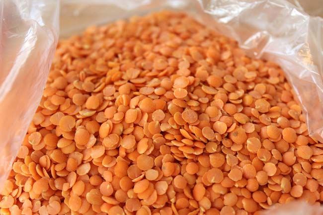 red lentils