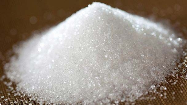 refined white sugar