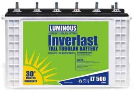 Luminous Inverter Batteries, for Home Use, Industrial Use, Certification : ISI Certified