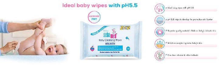 B aby wet wipes