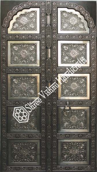 Designer german silver door