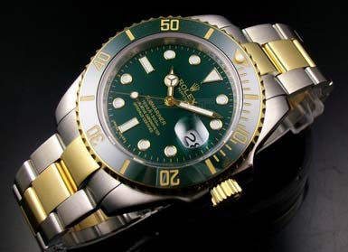 Golden Rolex Submariner Full Gold Green Dial Automatic Watch at Rs  4999/piece in Mumbai