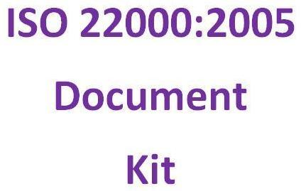 Iso 22000 Documentation Kit for Food Safety Management System