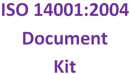 Iso 14001:2004 Based Environmental Management System Document Kit