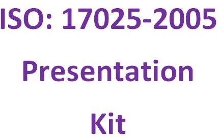 Iso 17025-2005 Laboratory Accreditation Awareness Presentation Kit