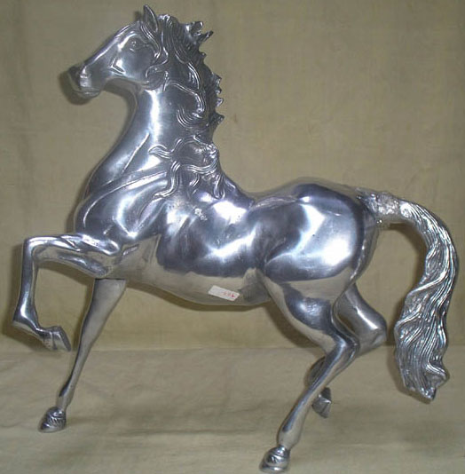 Aluminium Horse Sculptures - (3025)