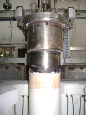 High Temperature Fluidized Bed Reactor