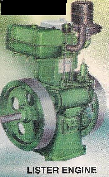 lister type diesel engine