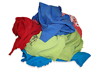 Colored Recycled Rags
