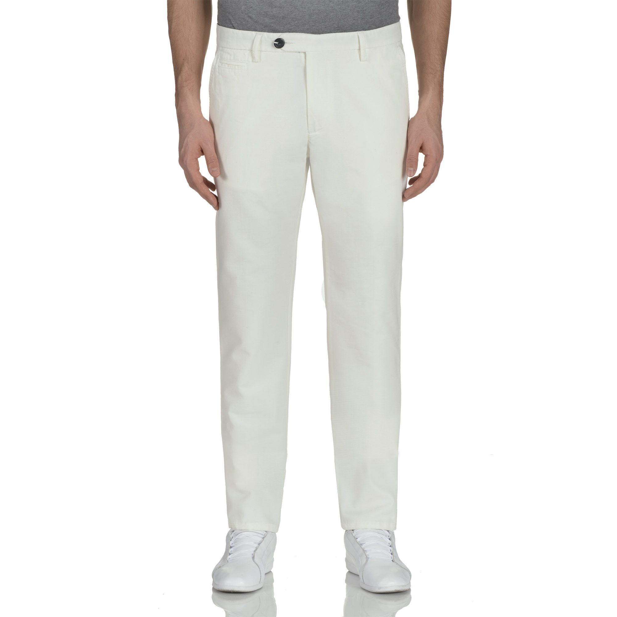 Canvas Chino Trousers