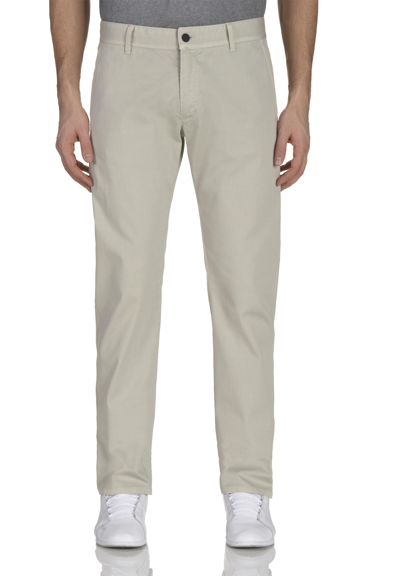 Slim-Fit Casual Chino Trousers