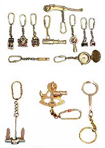 Brass Key Chain