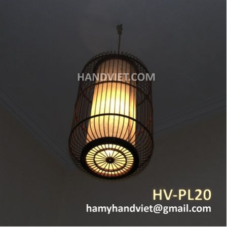 Night Light Bamboo Lamp