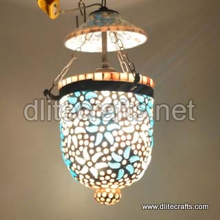 Dlite crafts Color Mosaic Hanging Glass, Feature : Decoretive