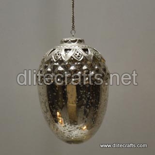 Dlite Carfts Glass Christmas Decoration, Length : 15.5 in cm
