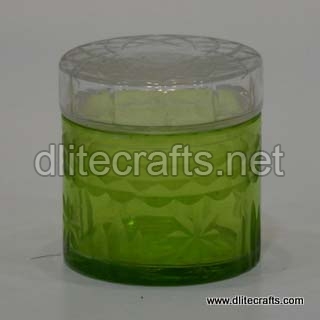 Glass Color Jar