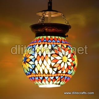 Dlite Carfts Glass Color Mosaic Hanging, Feature : Decoretive