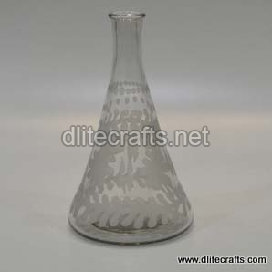 Dlite crafts Glass Etching Cutting Bottle, for Home Decor
