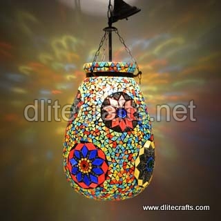 Dlite Crafts Glass Moasaic Hanging, Feature : Decoretive