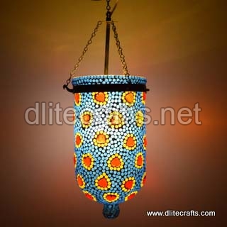Glass Mosaic Color Multi Hanging