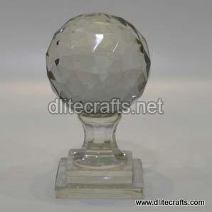 Dlite crafts Glass Pillar Paperweight, Style : Traditional