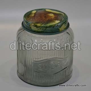 Glass Press Jar