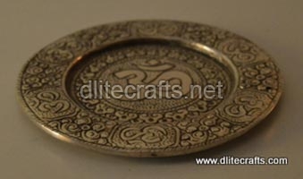 Dlite Carfts Metal Plate, for Home Kitchen Applience, Length : 12.0
