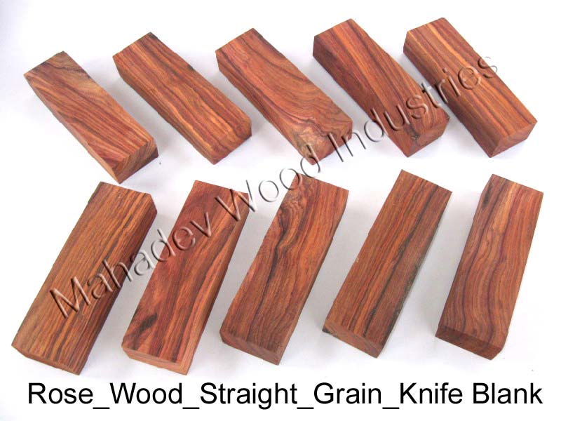 Rose Wood Knife Handle