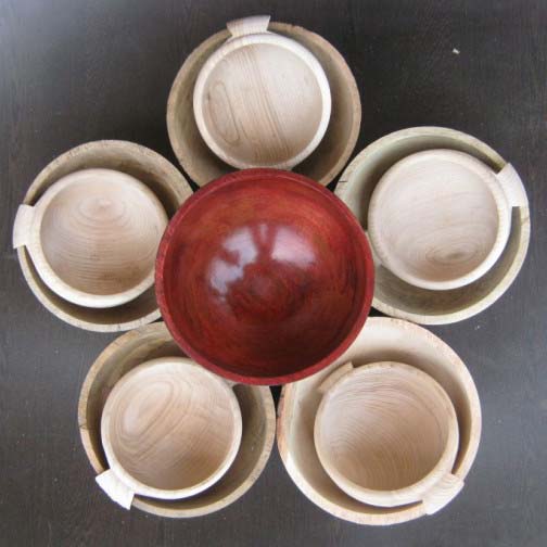Wooden Bowls Tableware