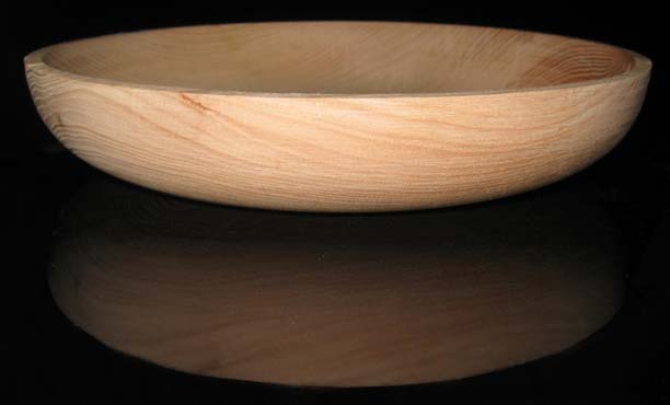 wooden serving bowl