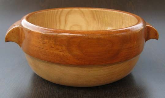 Wooden Soup Bowl