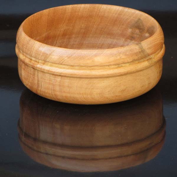 Wooden table bowls