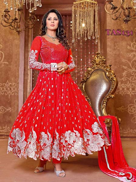 frock suit red