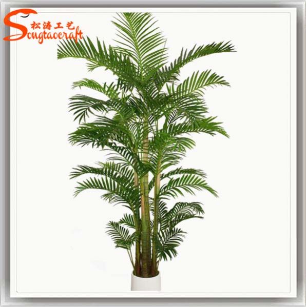 Artificial phoenix palm tree customized fiberglass artif by Guangzhou