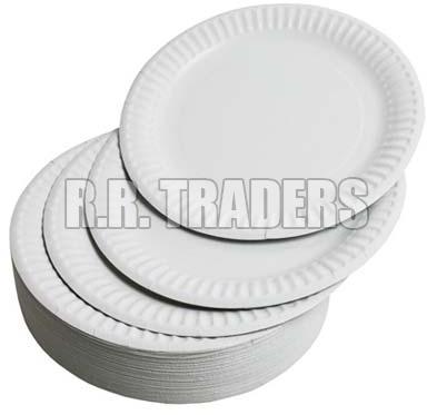 Round Disposable Paper Plates, for Event, Party, Size : Multisizes