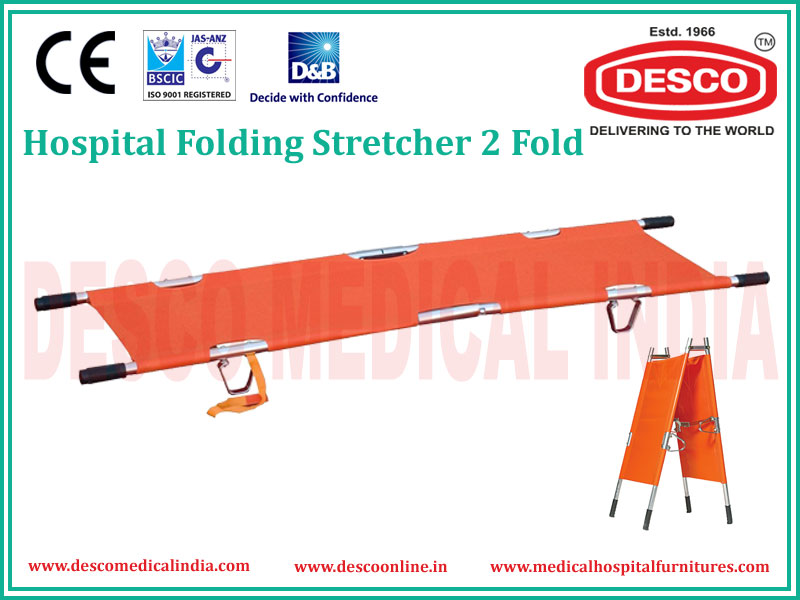 2 FOLD FOLDING STRETCHER