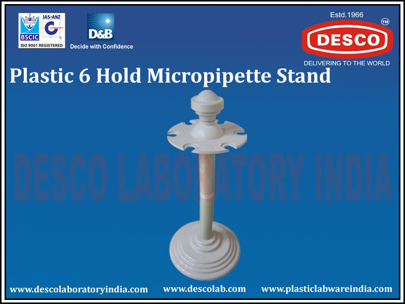6 HOLD MICROPIPETTE STAND