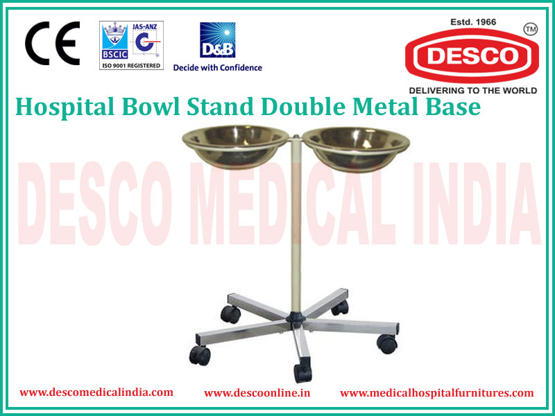 BOWL STAND DOUBLE METAL
